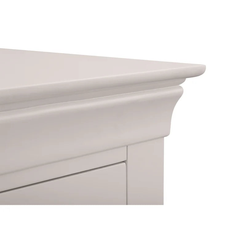 Close-up of a white architectural detail on a white background