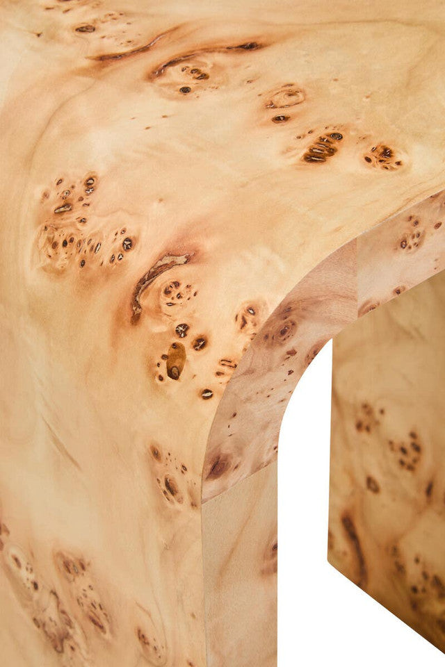 Close-up of a wooden surface with natural patterns and imperfections