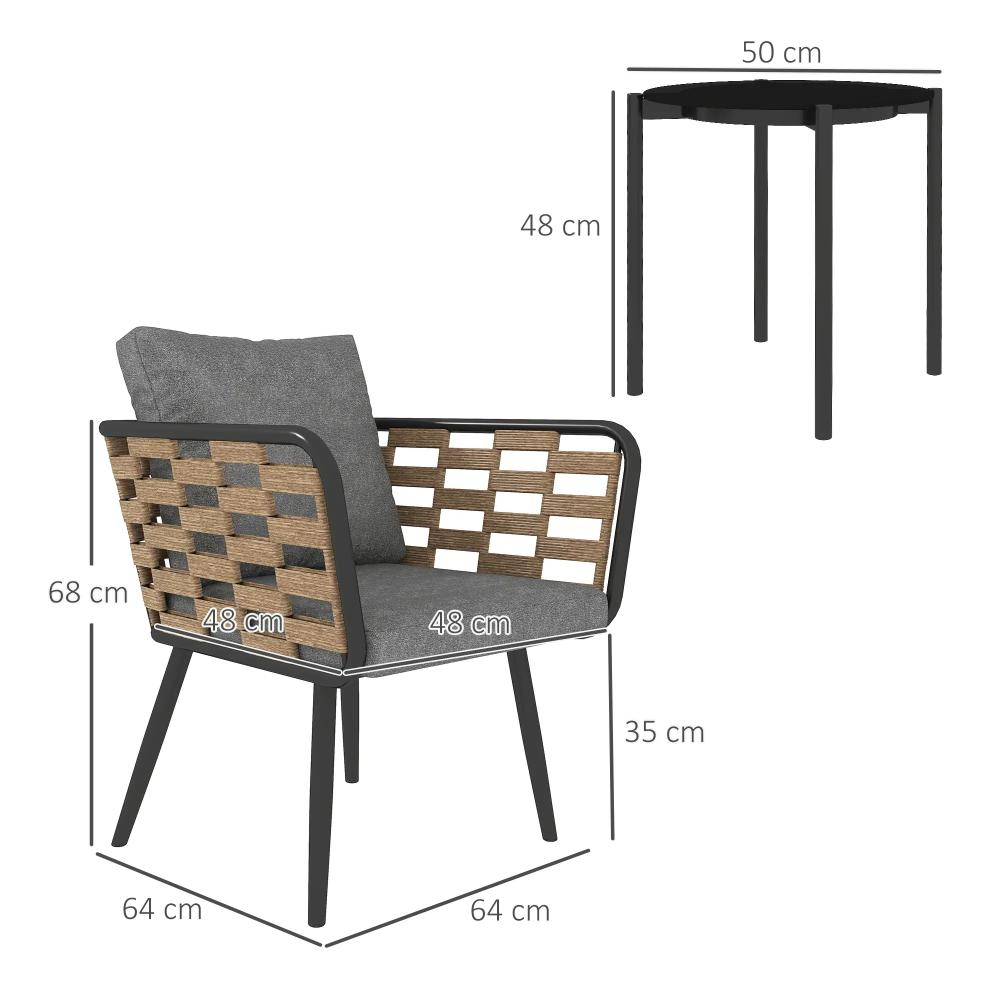 Chair with dimensions labeled on a white background