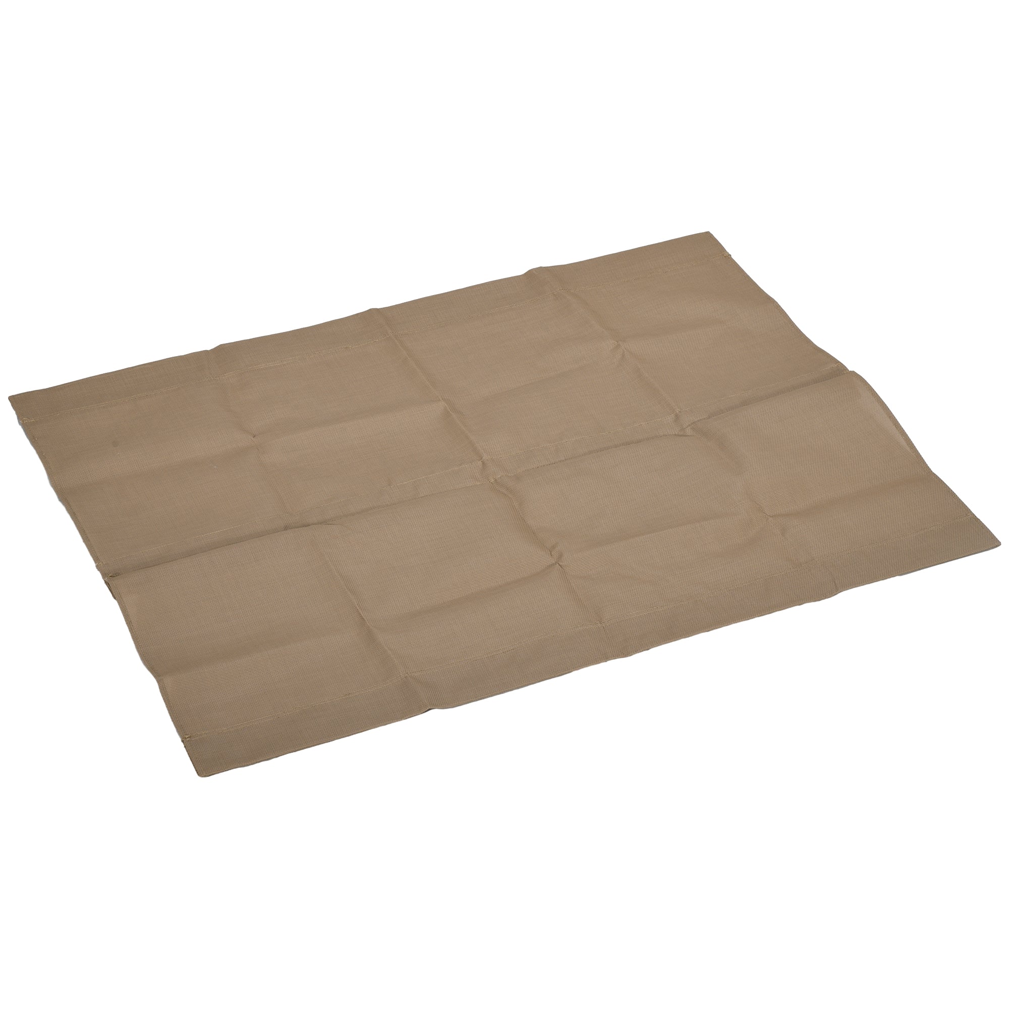 Beige cover on a white background