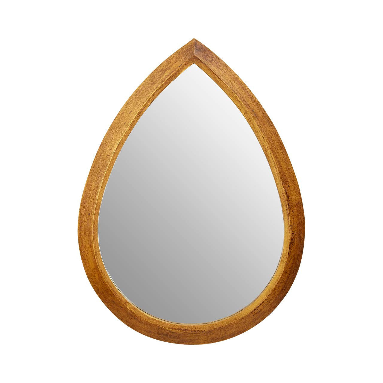 Teardrop Wall Mirror with a distinctive curved silhouette