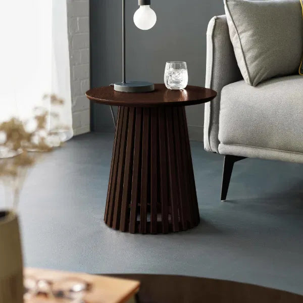 Ollie Slatted Lamp table